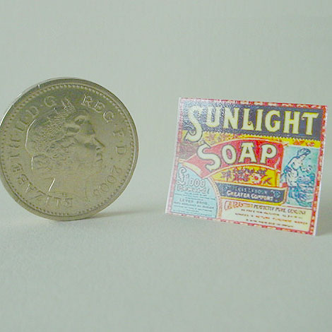 Sunlight Soap Counter Display Sign