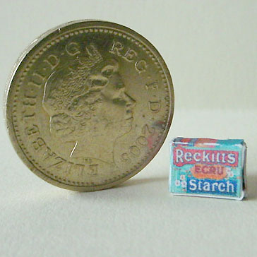 1/24th Scale Reckitts Starch Packet