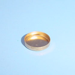 10mm Brass Round Straight Wall Setting