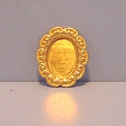 Fancy Oval Brass Setting