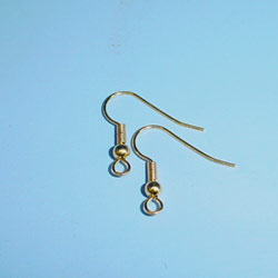 Pair Of Gold Plate Ear Wire