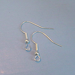 Pair Of Silver Plate Ear Wires.