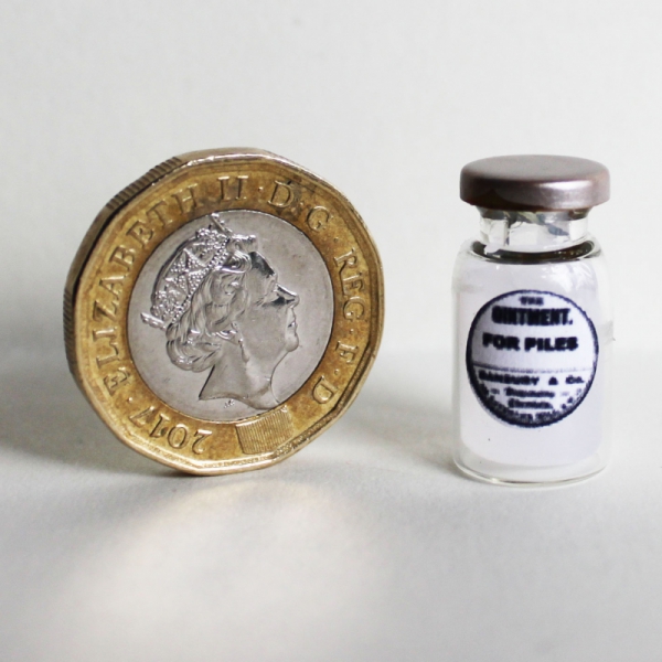 Pile Ointment In A Glass Jar