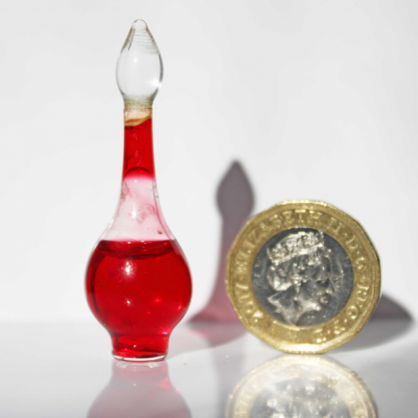 Filled Glass Chemist Display Bottles