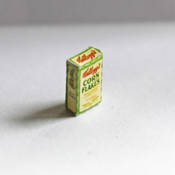 1/24th scale Cornflakes Packet Vintage Style