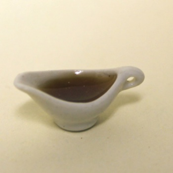 Filled Gravy Boat