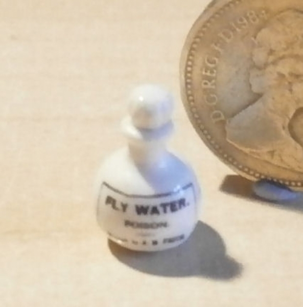 Ceramic Bottle of Flywater - Poison Display Jar