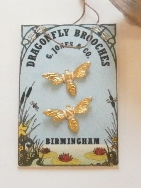 Dragonfly Brooch - Hanging Shop Card