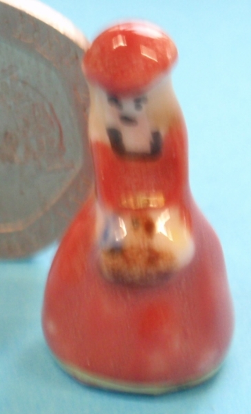 China Lady Ornament - Red Dress