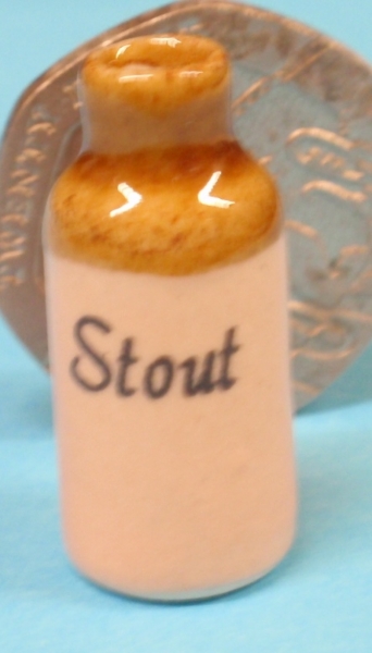 Stoneware Bottle of Stout