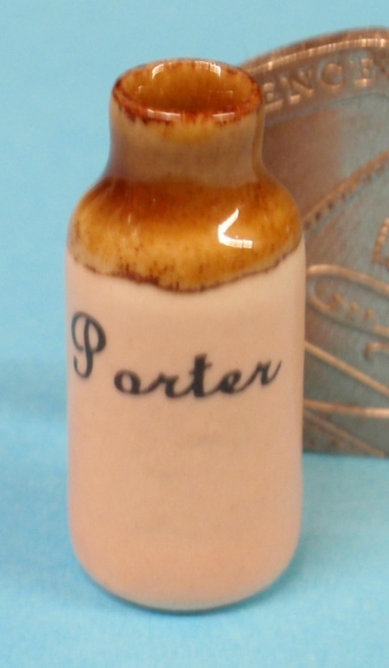 Stoneware Bottle of Porter