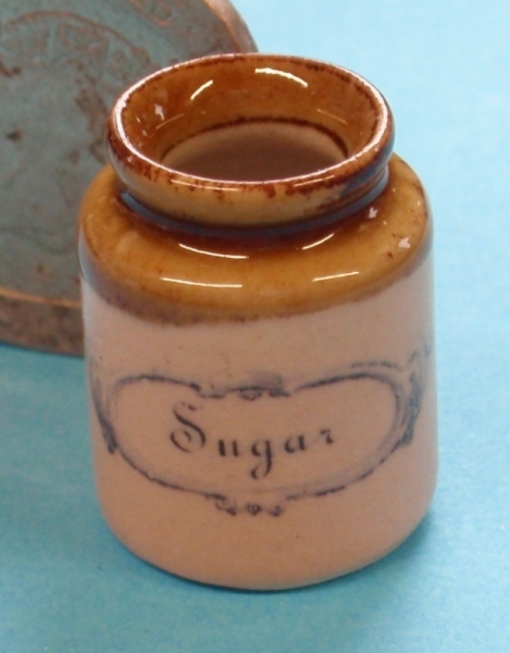 Sugar Stoneware China Storage Jar