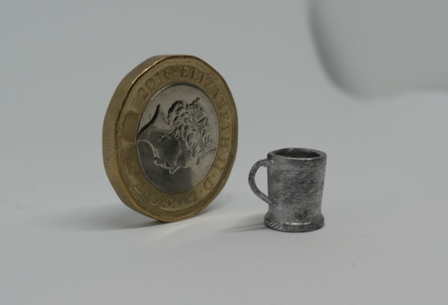 1/24th Metal Beer  tankard