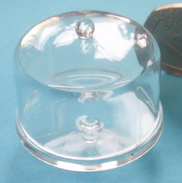 Glass Covered Cake Stand