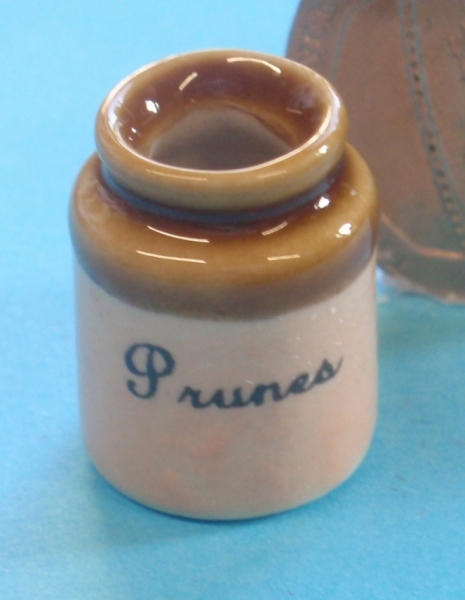 Stoneware Storage Jar -  Prunes