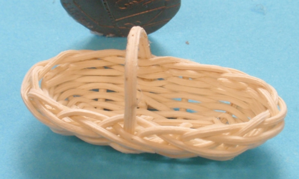 Long Oval Basket - Cream