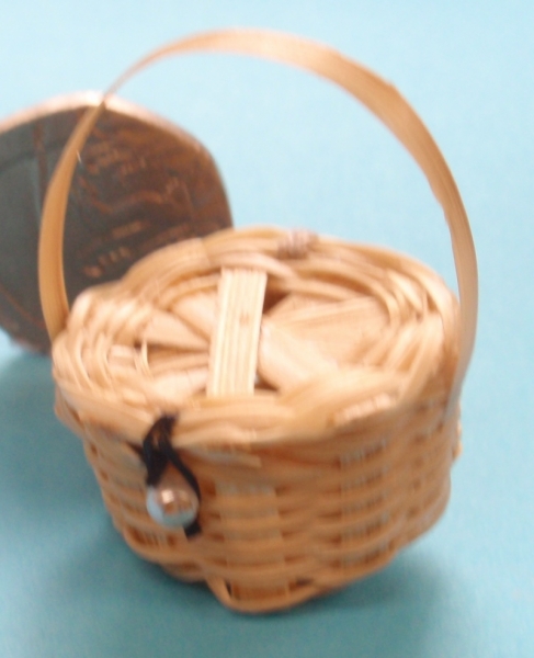 Round Picnic Basket