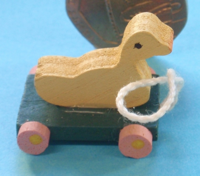 Wooden Duck Pull-Along Toy