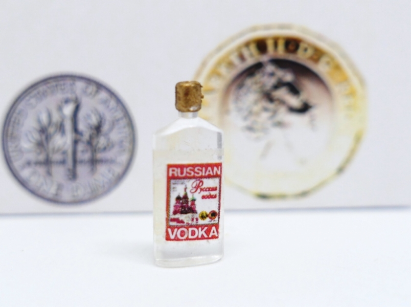 Vodka Bottle - 1/24th Scale