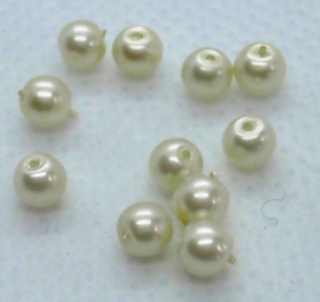 Round Pearl Bead pk 20