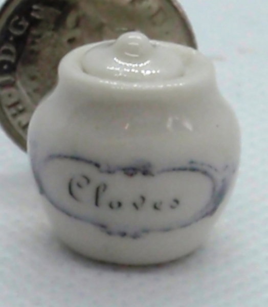 Cloves Storage Jar