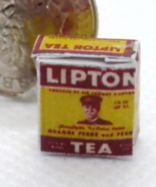 Early Packet of Lipton Tea