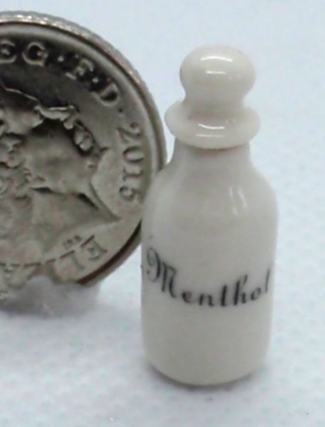 White China Flask - Menthol