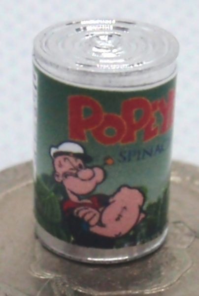 Popeye Spinach Tin