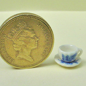 Fluted Cup And Saucer