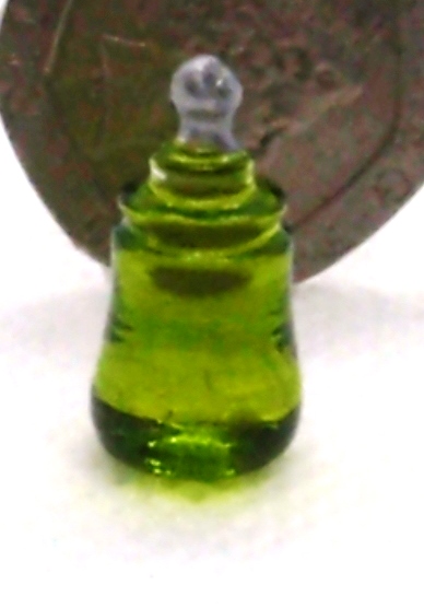 Green Glass Jar