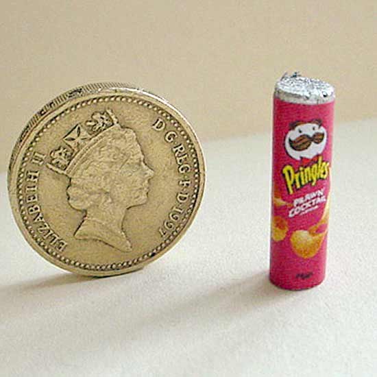 12th Scale Pringles Tube Ready Salted