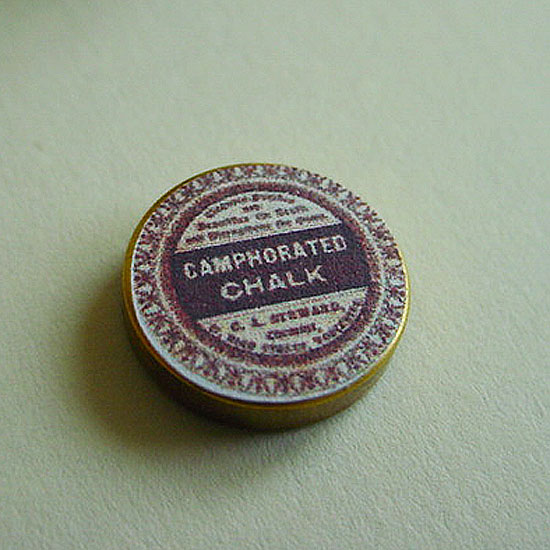 Camphorated Chalk Tin