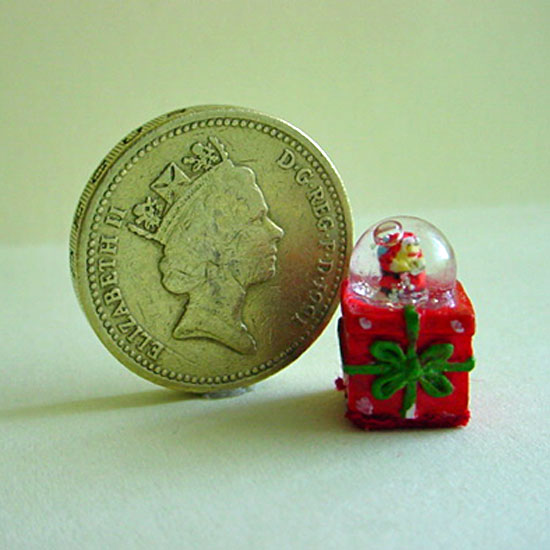 Santa Snow Globe