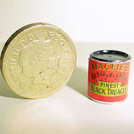 Macfies black treacle food tin