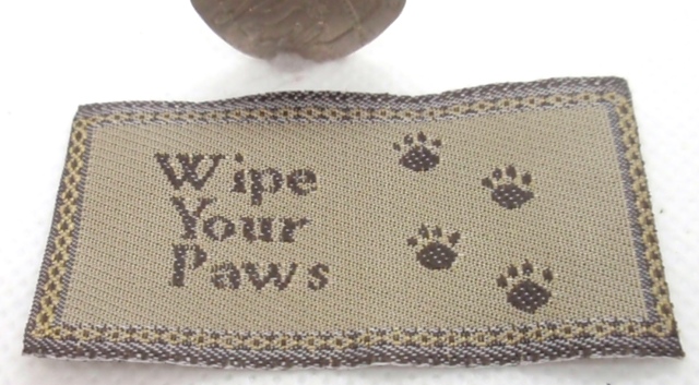 Wipe Your Paws Mat