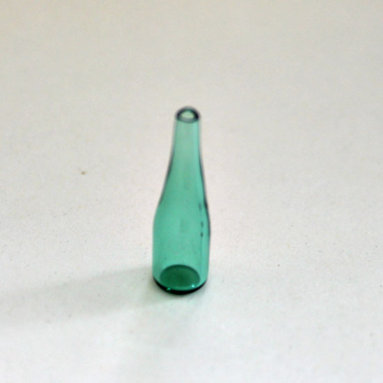 Green Glass Wine Bottle