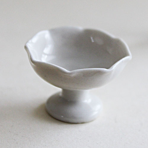 White China Punch Bowl 28mm