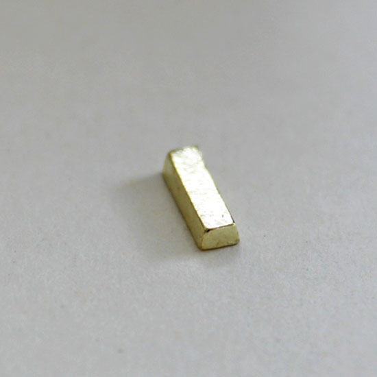 Tiny Gold Bullion Bar