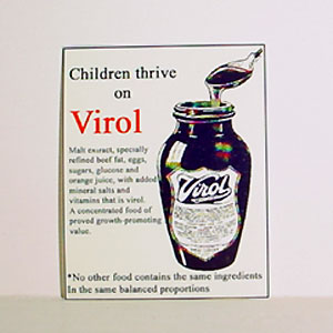 Virol Advertising Sign