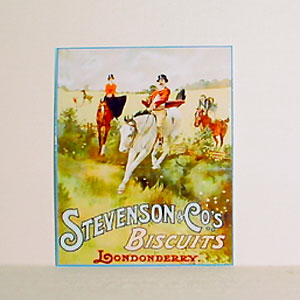 Stevenson Biscuits Advertising Sign