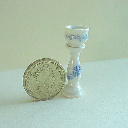 1/24th Blue And White China Jardinière