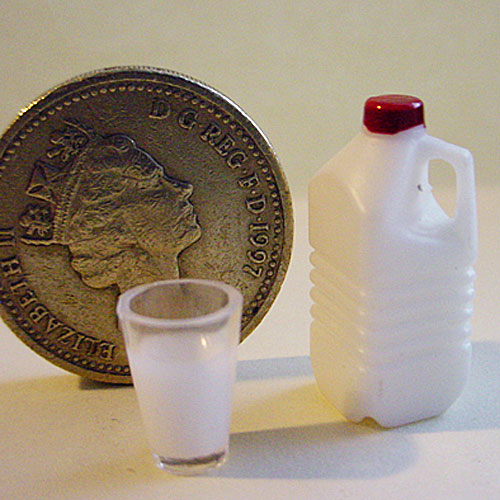 Milk Carton And Glass Of Milk