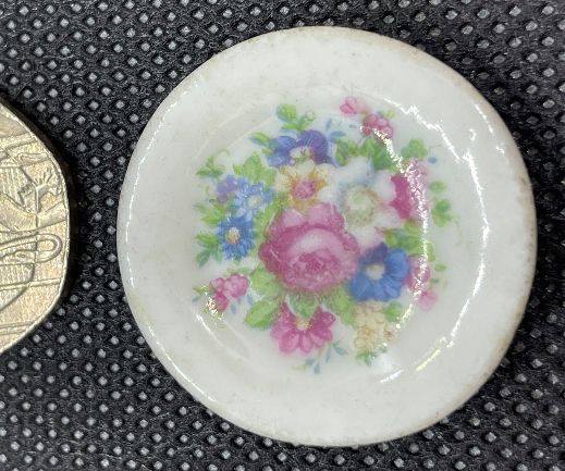 Decorative Floral Plate