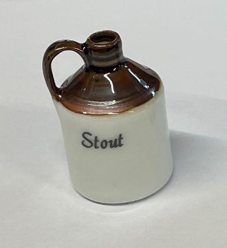 Semi Glazed Flagon of  Stout