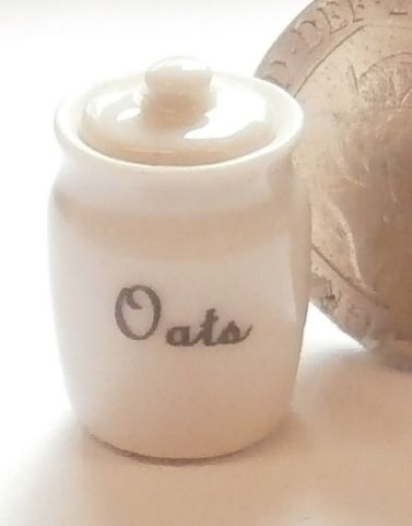 Tall Oats Storage Jar