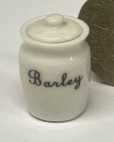 Tall Barley Storage Jar