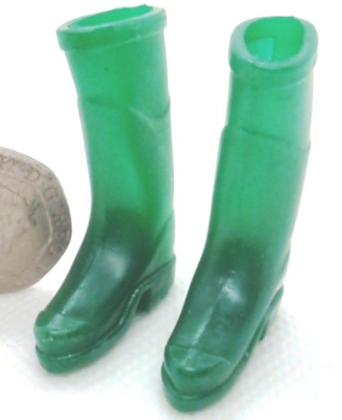 Rubber Wellington Boots - Green