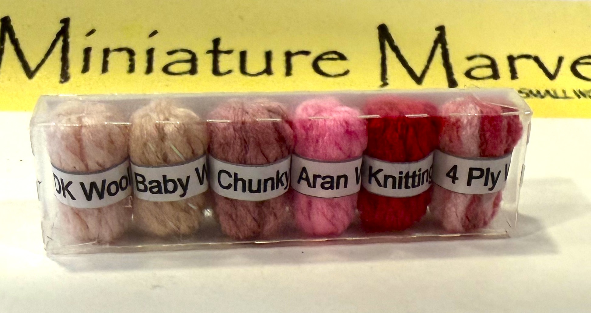 Knitting wool - pack of 6
