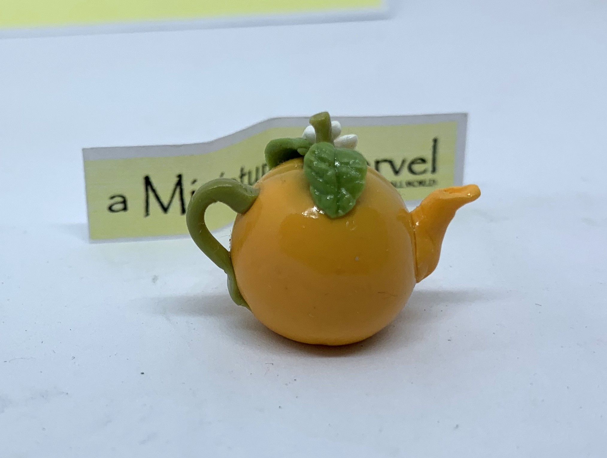 Teapot - orange