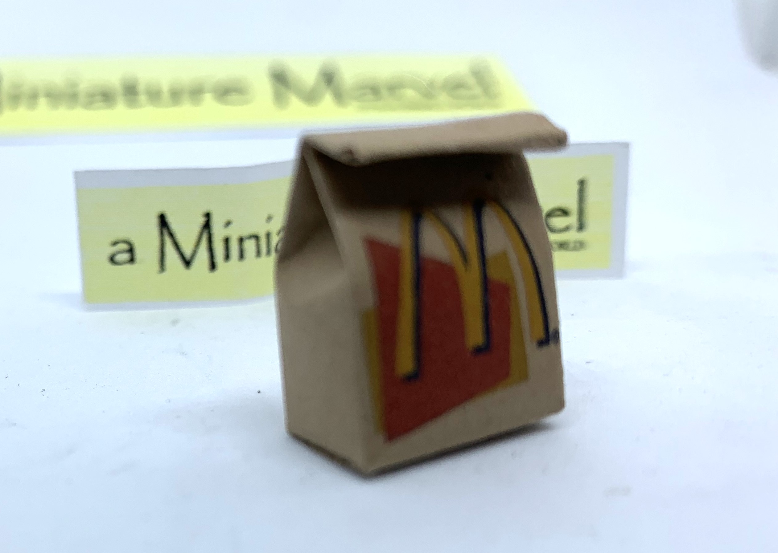 McDonalds paper bag